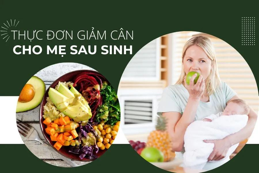 giảm cân sau sinh